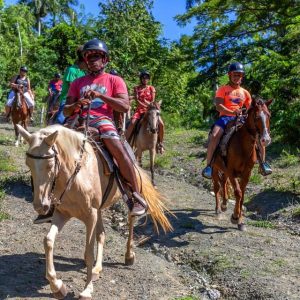 Puerto Plata: Waterfalls, Zip Line Adventure and Horse Ride