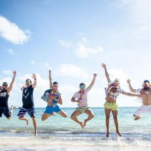 Party Boat Cruise with Snorkeling and Natural Pool